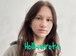 Holliswrote