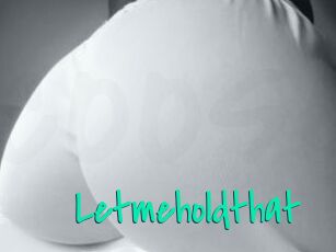 Letmeholdthat