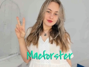 Maeforster