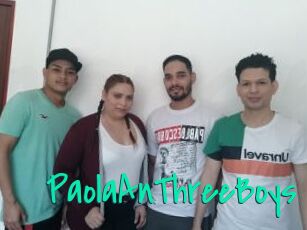 PaolaAnThreeBoys