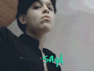 Sayd